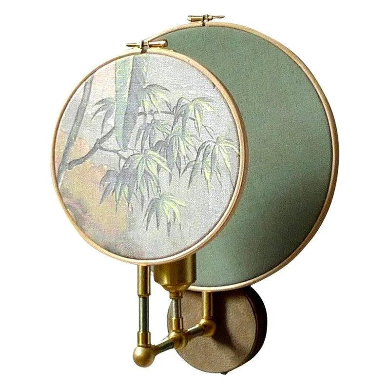 Luxury Copper and Wood Floor Lamp with Cloth Shade Casalolalights Luxury Lamps for Interior Designers