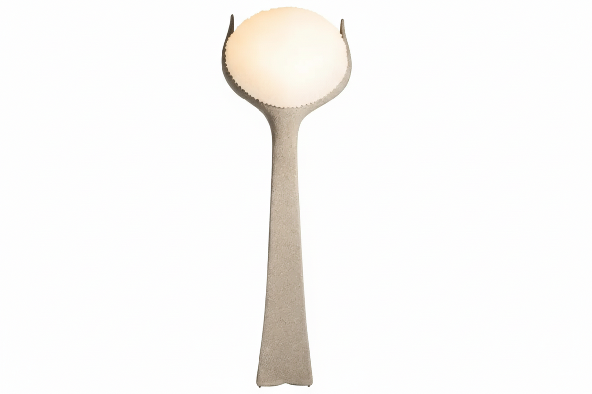 Blown Glass Sculpture Floor Lamp | 183cm Tall Integrated Led Adjustable Brightness Gallery Art Light Casalola Lights
