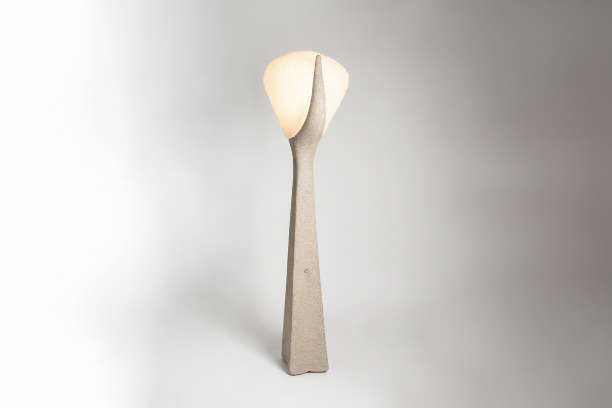 Glass Floor Lamp 182cm | Blown-glass Rod Sculptural Contemporary Art Living Room & Foyer Casalolalights Luxury Lamps
