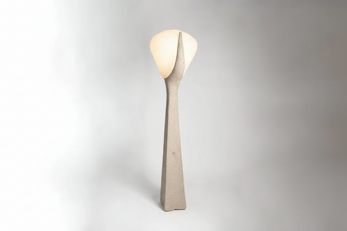 Glass Floor Lamp 182cm | Blown-glass Rod Sculptural Contemporary Art Living Room & Foyer Casalolalights Luxury Lamps