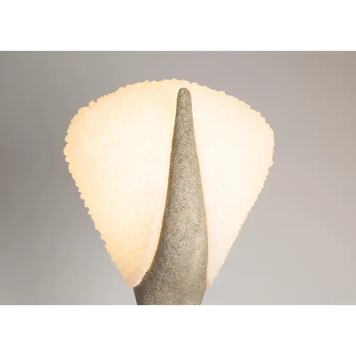 Sculptural Concrete Floor Lamp | Modern Artisanal Lighting Soma
