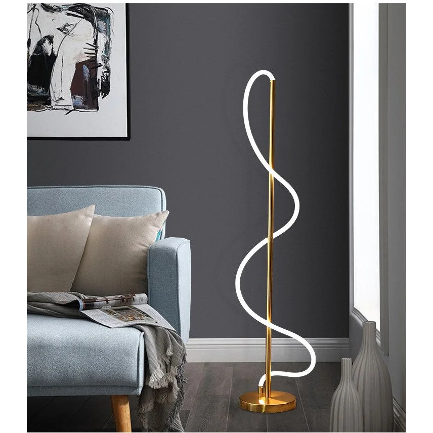 Flexible Designer Led Floor Lamp | Modern Luxe for Living Room | Casalola