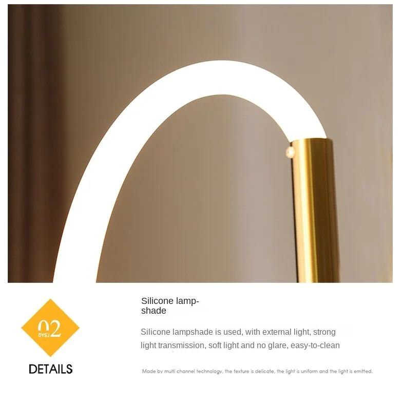 Flexible Designer Led Floor Lamp | Modern Luxe for Living Room | Casalola