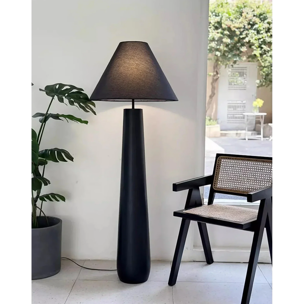 Resin Floor Lamp 147cm | Minimalist Mushroom Standing Modern Living Room & Bedroom Casalolalights Luxury Lamps