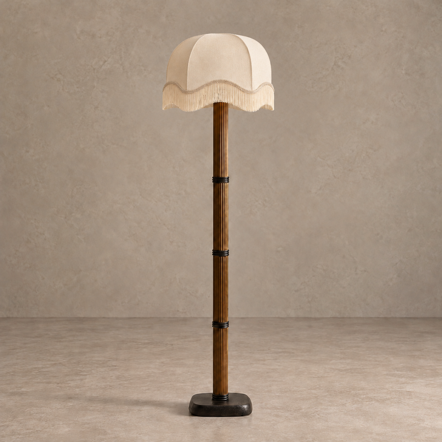 Galerie Fluted Column Floor Lamp
