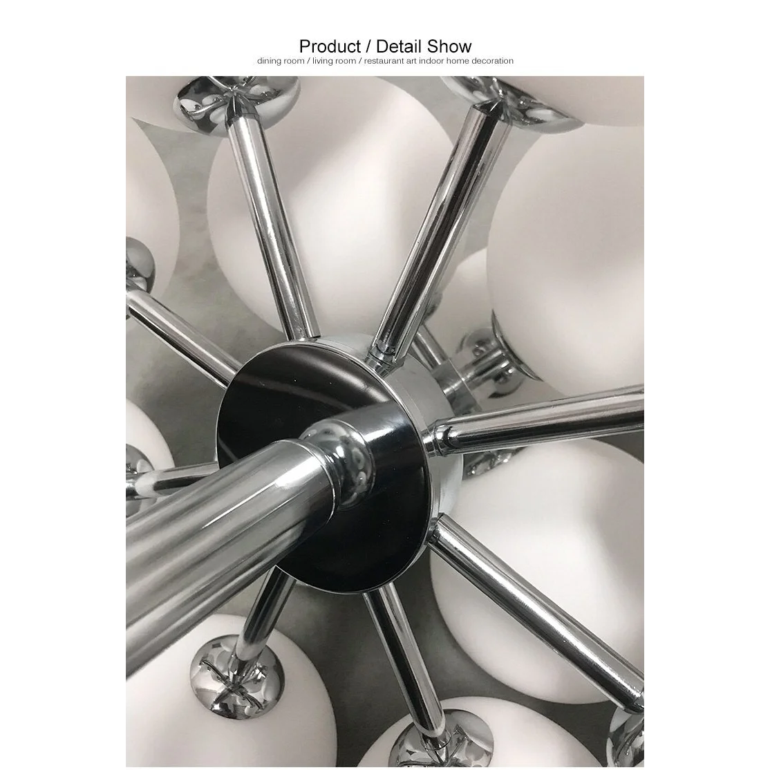 Modern Chandelier Luxury Metal Semi-flush Mount Glass 1-13 Heads Available | Casalola