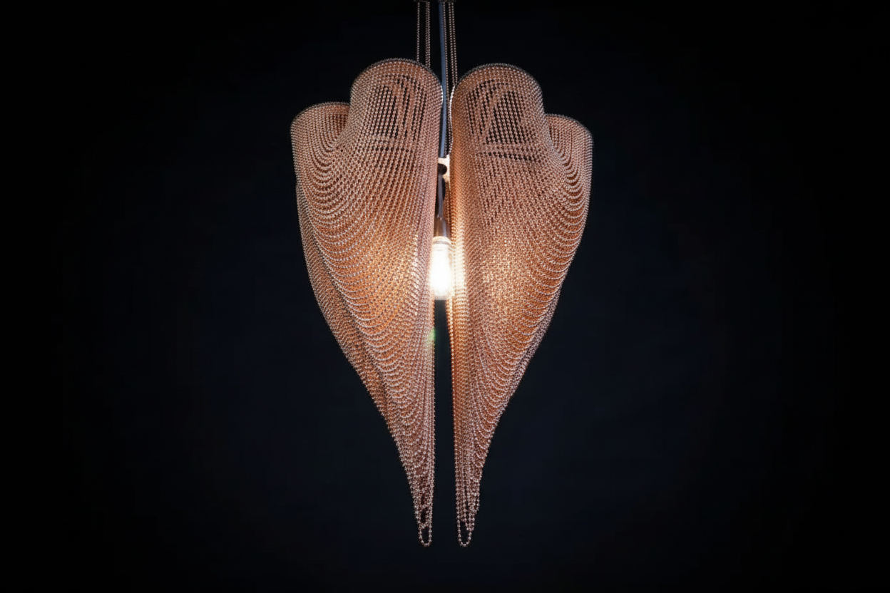 ZLATÝ LUCERNA S PLETIVEM ČTYŘLÍSTEK | CLFT85200G