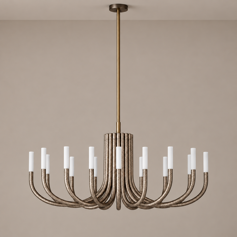 Grand Champagne Candelabra Chandelier