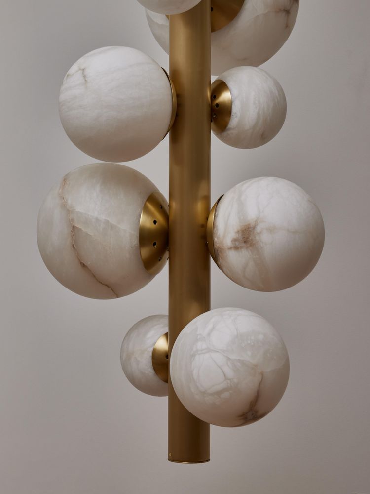Italian Alabaster Chandelier 14-light Solid Brass Statement – Casalola Lights Casalolalights Luxury Lamps for Interior