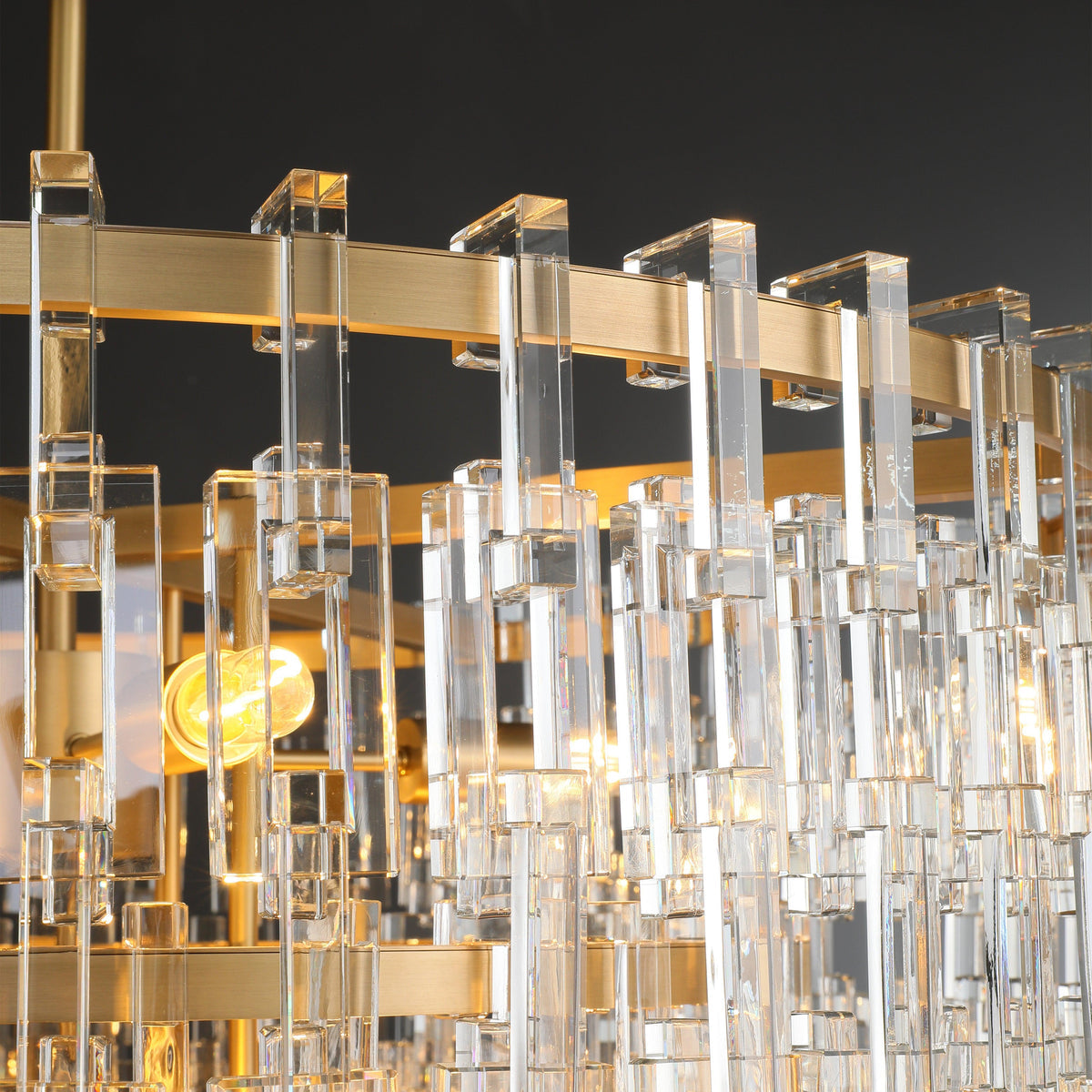 High-end Led Chandelier – Luxury Copper Modern Dining Light Casalolalights Luxury Lamps for Interior Designers