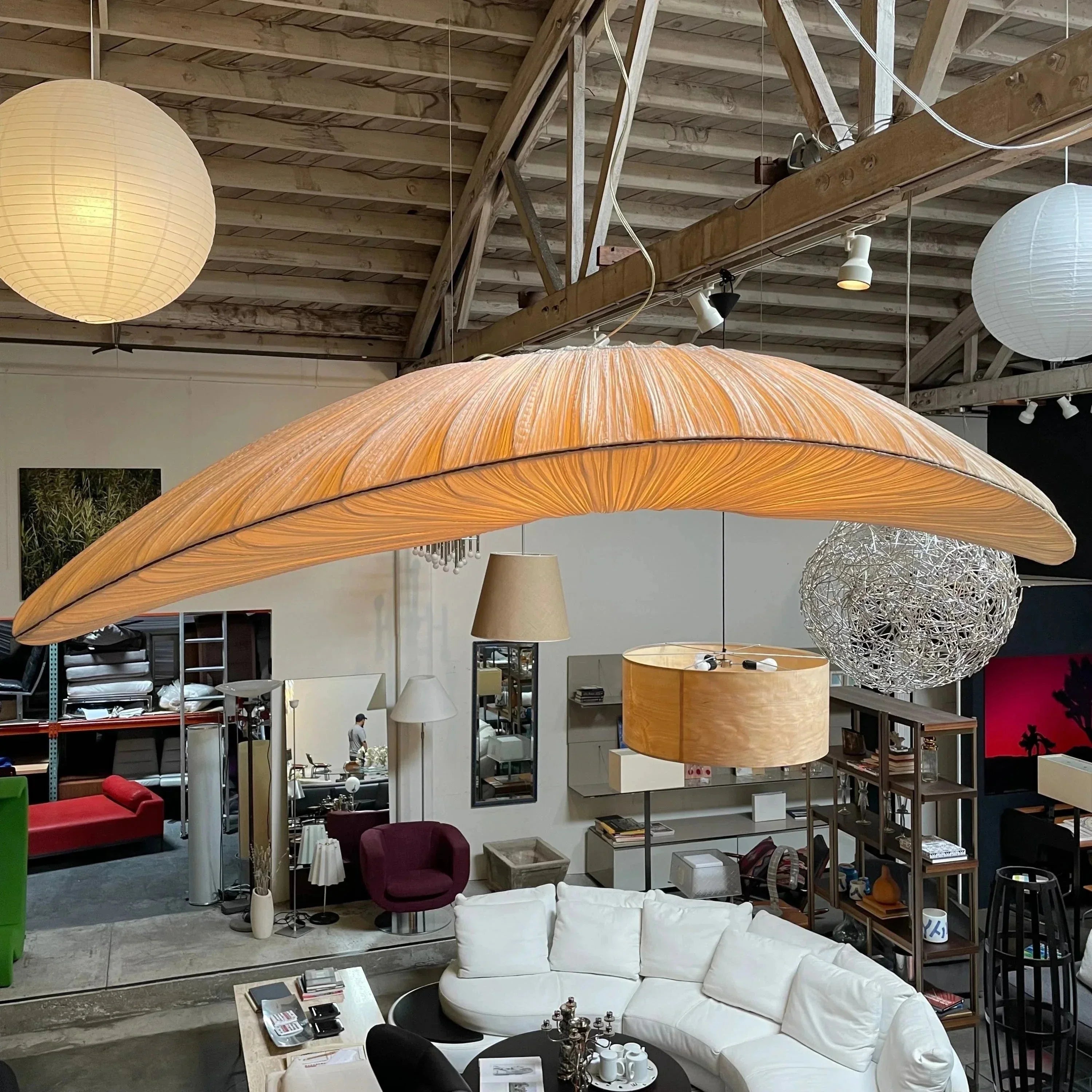 Modern Chandelier Handcrafted White Marine Cloth for Dining Room Living Restaurants | Cl7496303 Casalolalights Luxury