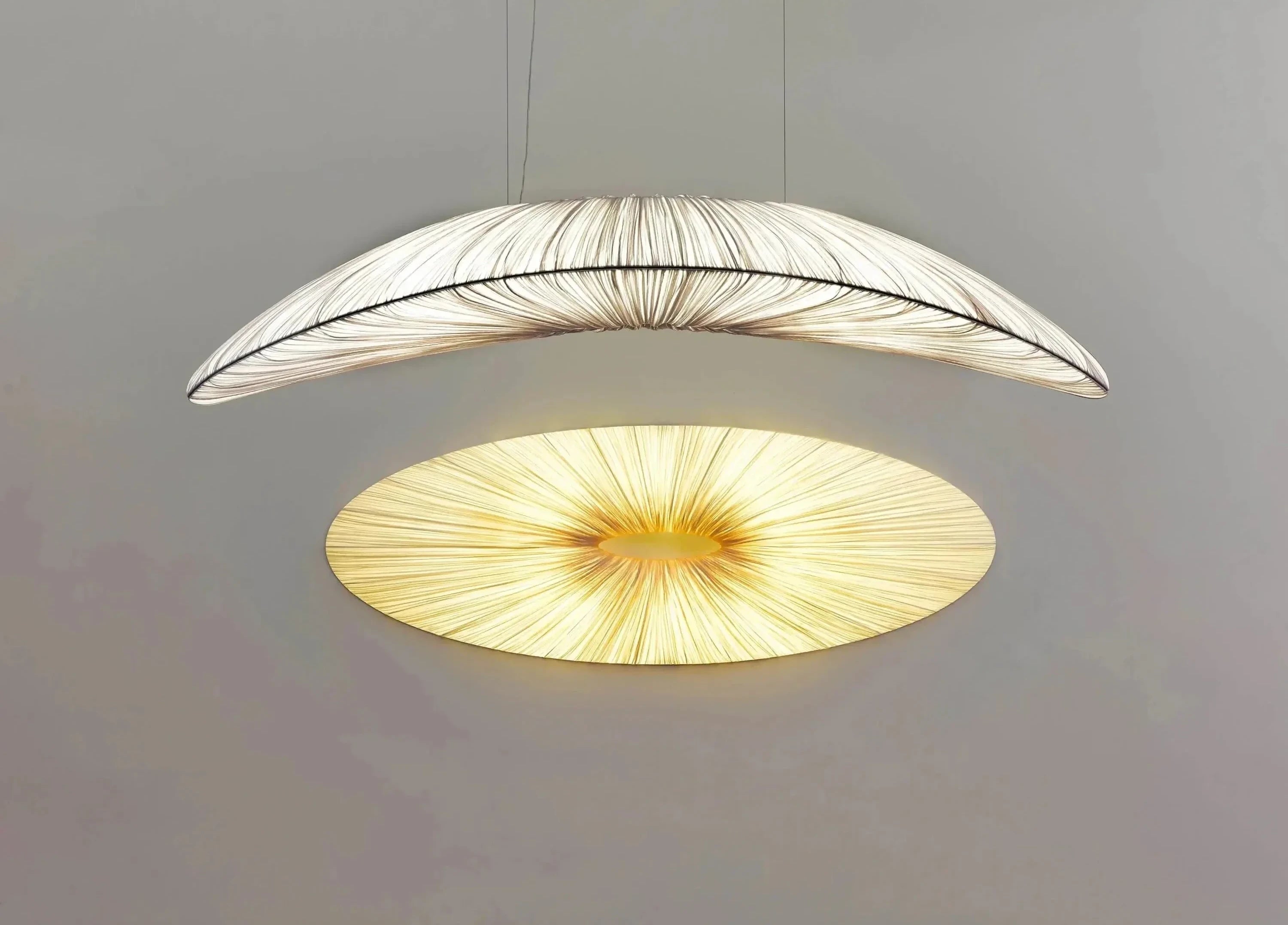 Modern Chandelier Handcrafted White Marine Cloth for Dining Room Living Restaurants | Cl7496303
