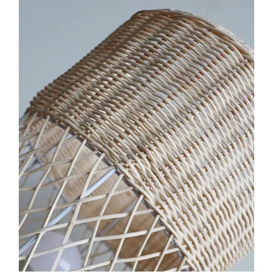 Rattan Lamp Collection | Hand-knitted Floor & Table Lamps Natural Woven Fibre Living Room Bedroom Casalolalights Luxury