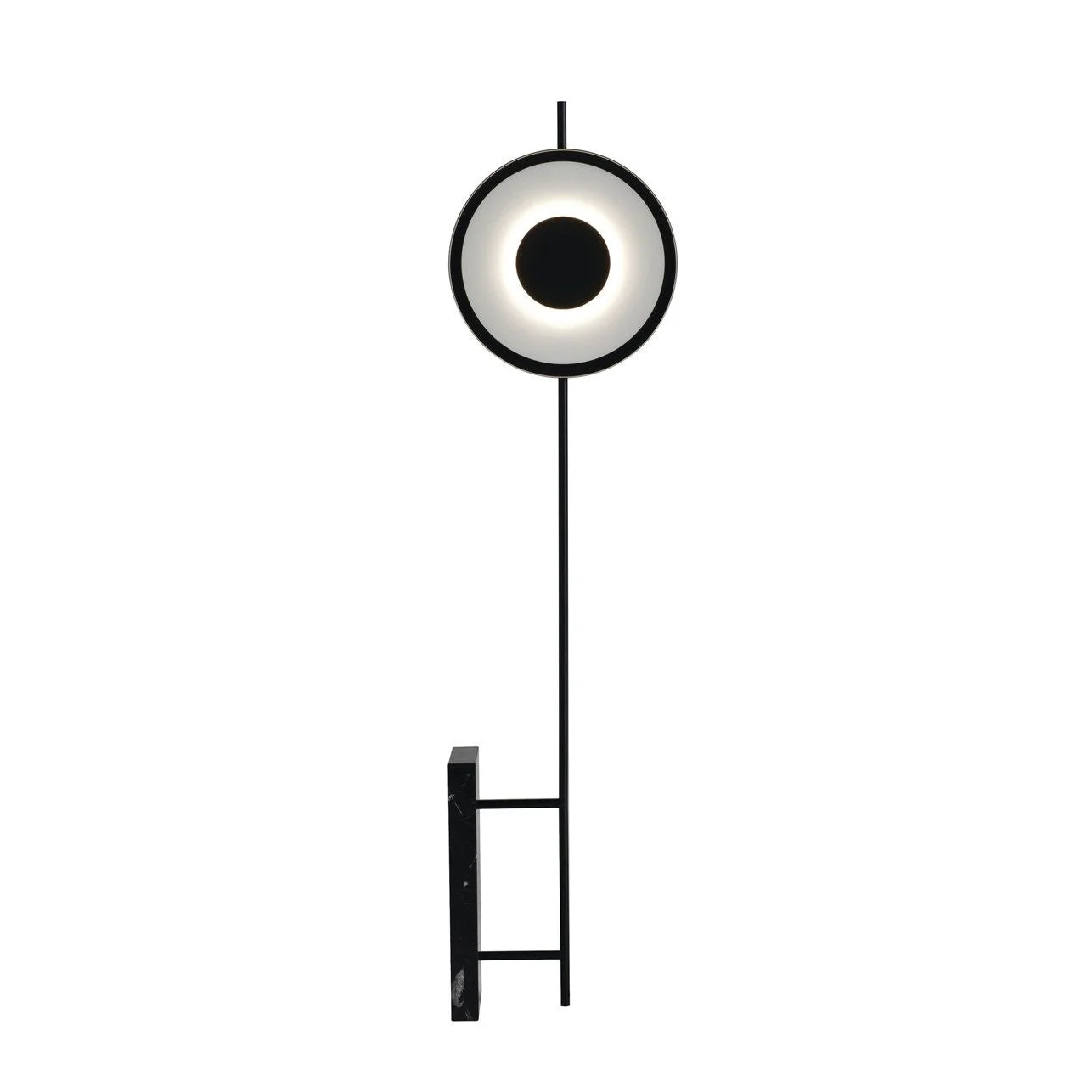Modern Floor Lamp | Featuring Iron & Marble | for Living Room