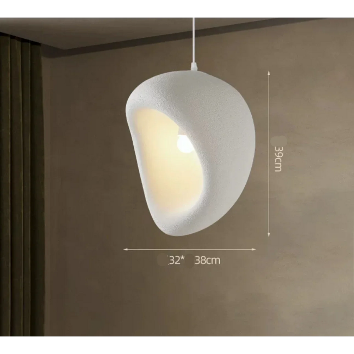 Irregular Resin Pendant Light | Organic Freeform Suspend Lamp Cluster Living Room Restaurant & Bar Casalolalights