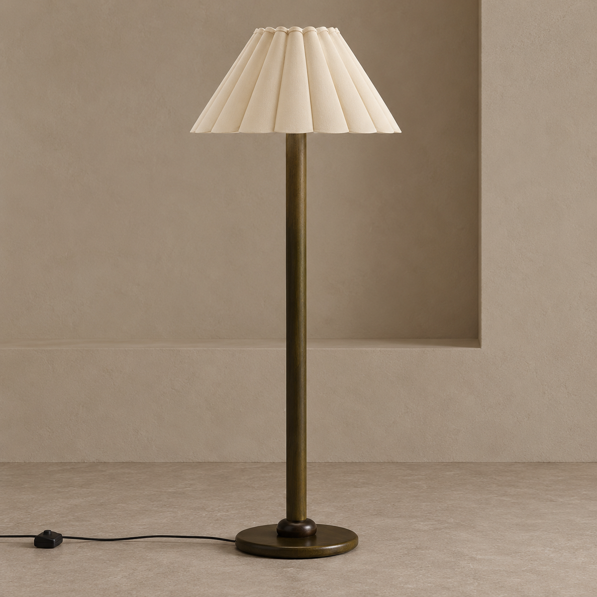 Japandi Bedroom Floor Lamp