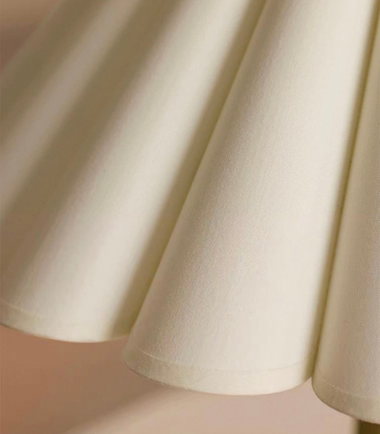 Japandi Wooden Pleated Shade Floor Lamp – Designer Minimalist Lighting