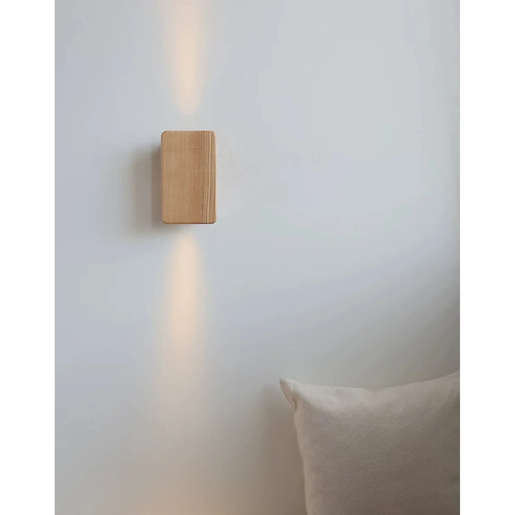 Japandi Design 20x12cm Wood Cool 4000k Led Lighting Intelligent Control
