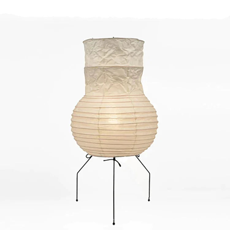Japanese Rice Paper Floor Lamp | Noguchi Inspired Modern Design | Ideal for Bedroom & Living Room
