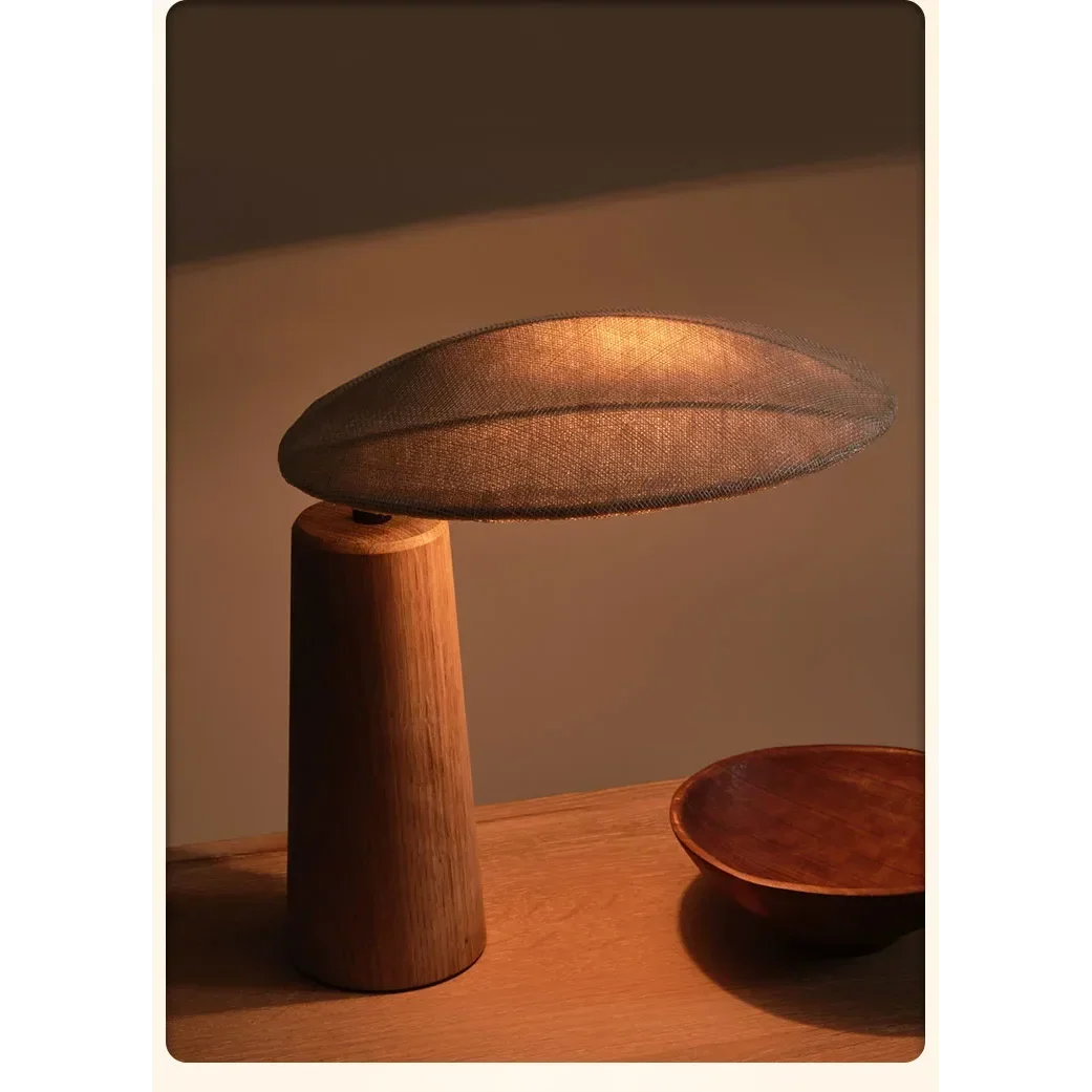 Wood Table Lamp | Japandi Natural & Fabric Bedside Minimalist Bedroom Living Room Casalolalights Luxury Lamps