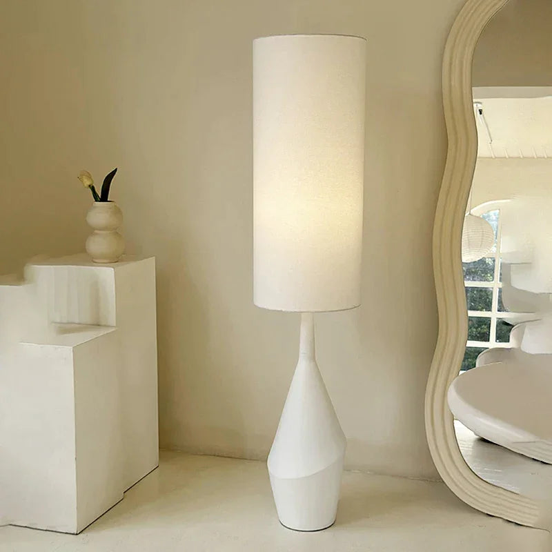 White Modern Minimalism Floor Lamp for Living Room Bedroom
