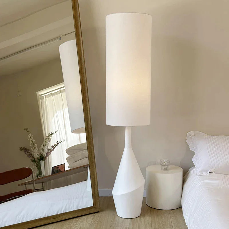 White Modern Minimalism Floor Lamp for Living Room Bedroom