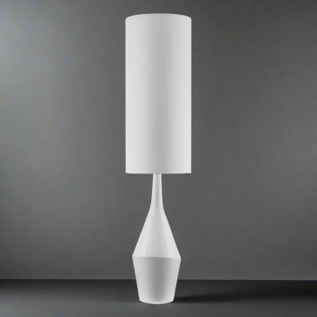 White Modern Minimalism Floor Lamp for Living Room Bedroom