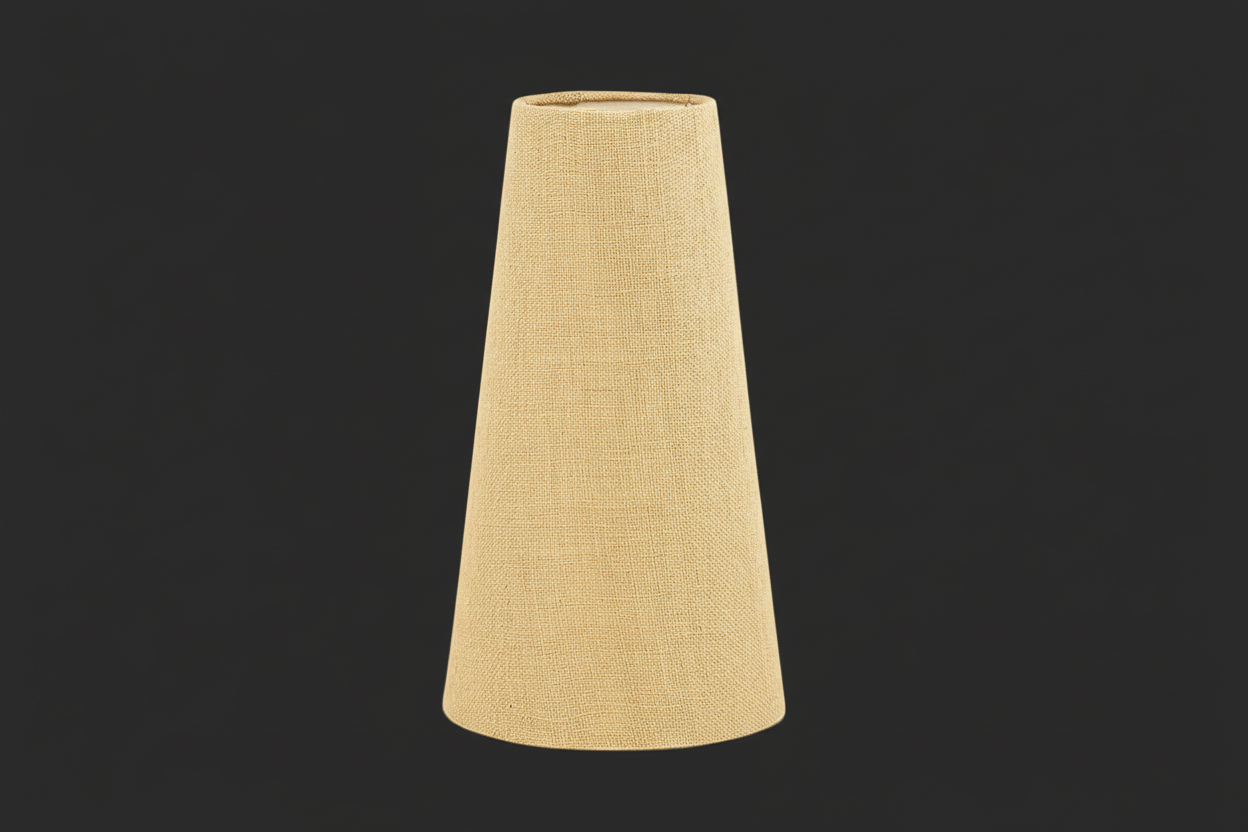Solid Wood Totem Floor Lamp Conical Base Linen Shade Japandi Wabi Sabi 137cm Casalolalights Luxury Lamps for Interior