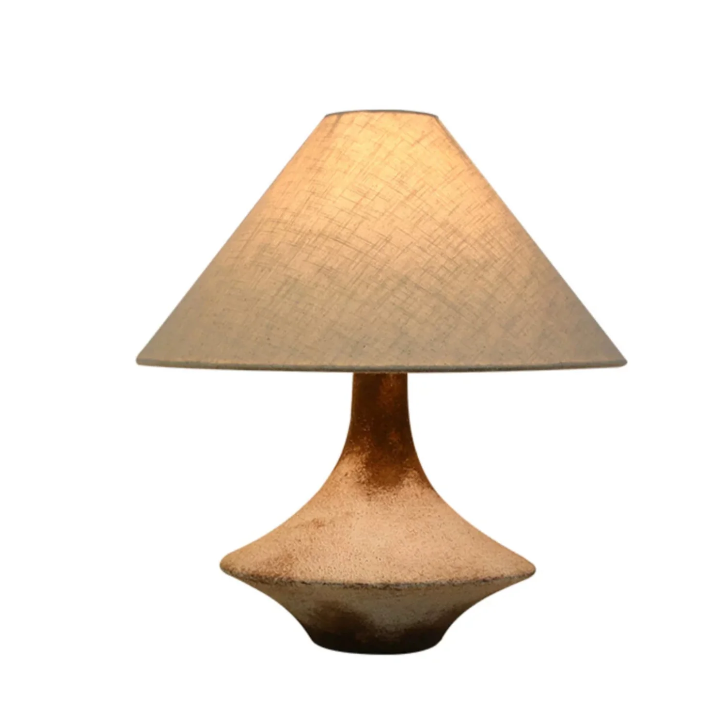 Wabi Sabi Table Lamp Rustic Japandi Decor