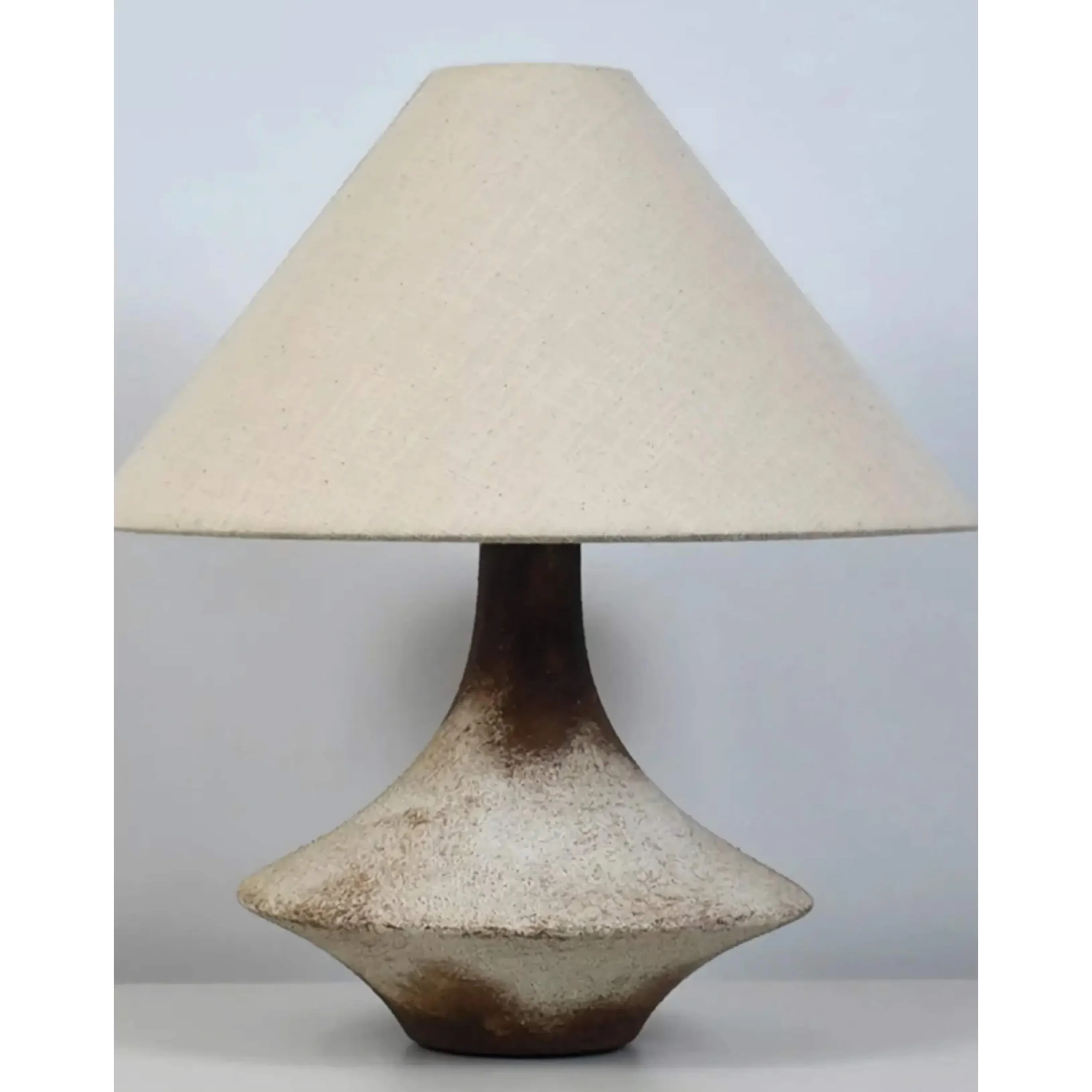 Wabi Sabi Table Lamp Rustic Japandi Decor