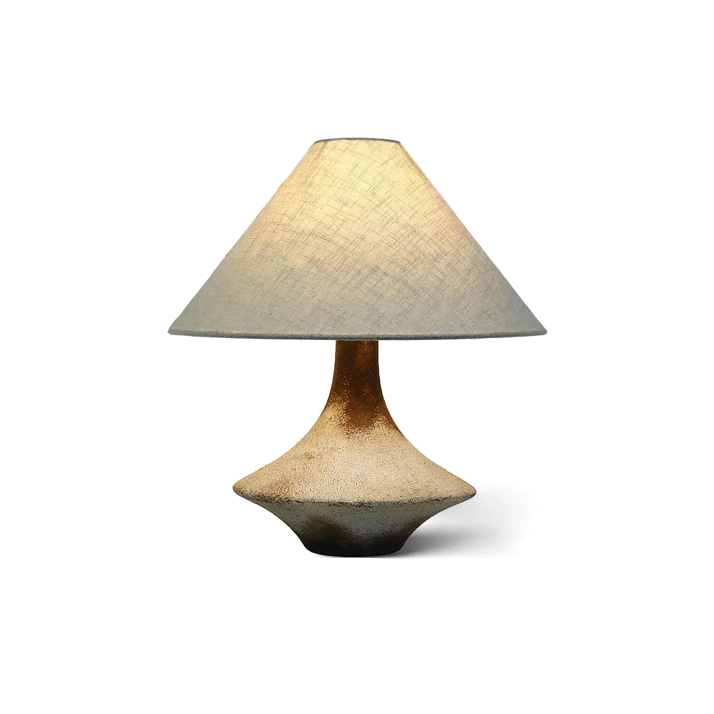 Wabi Sabi Table Lamp Rustic Japandi Decor