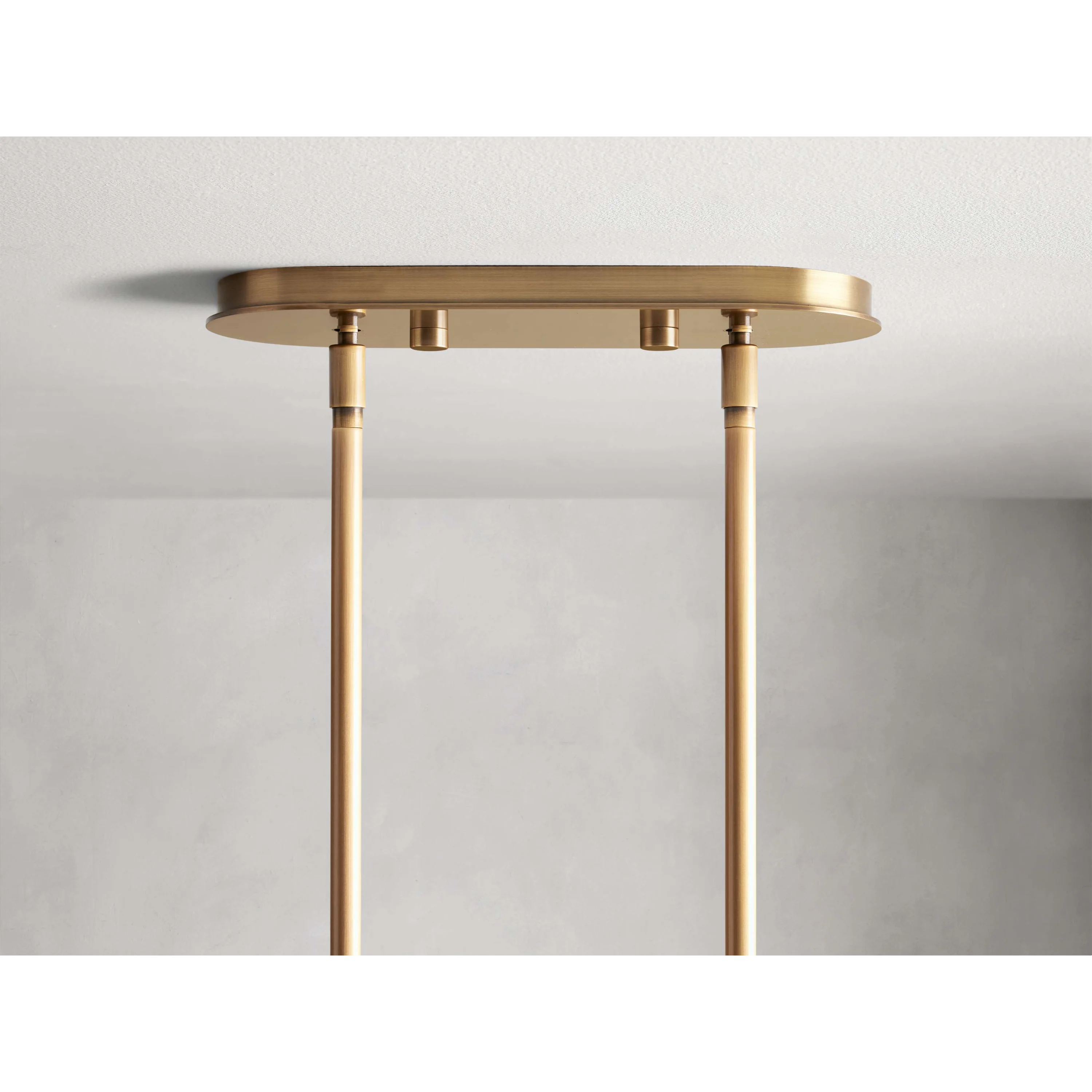 Limited Edition Bubble Chandelier | Modern Brass Linear Pendant