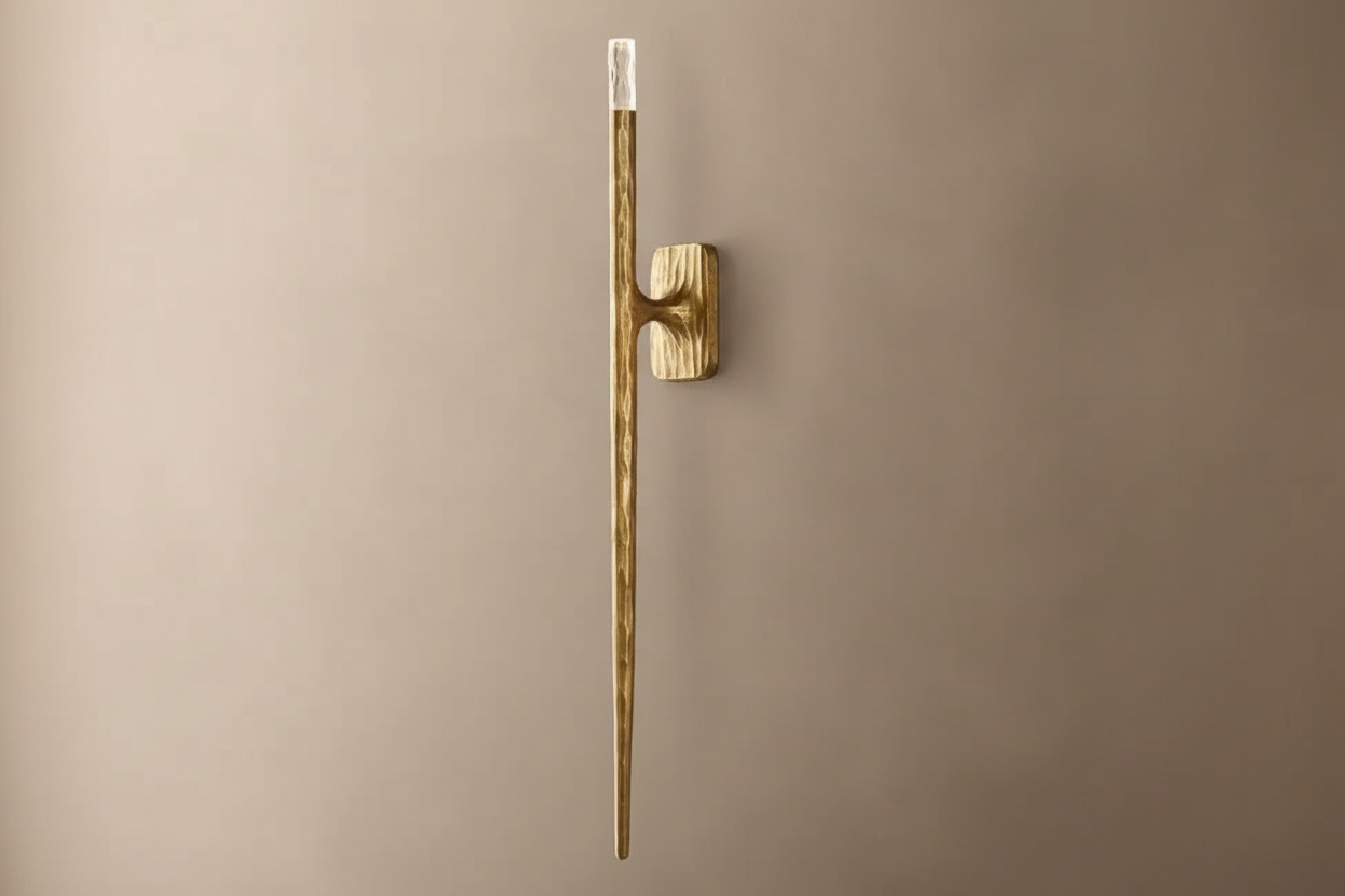Modern Linear Copper Wall Sconce for Entryway Bedroom & Living Room Casalolalights Luxury Lamps Interior Designers