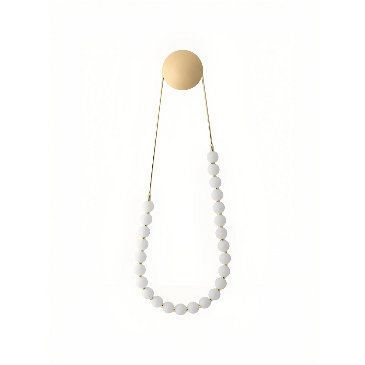 Cascade Wall Light | Copper & Glass-bead Sculptural Sconce Customisable Entryway Dining Staircase Casalolalights Luxury