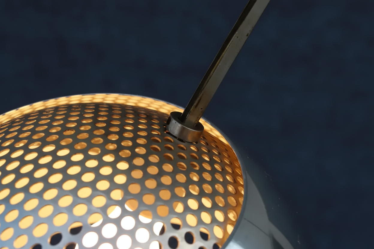 The Lumina Arciform Floor Lamp | Carrara Marble & Telescopic Aluminium