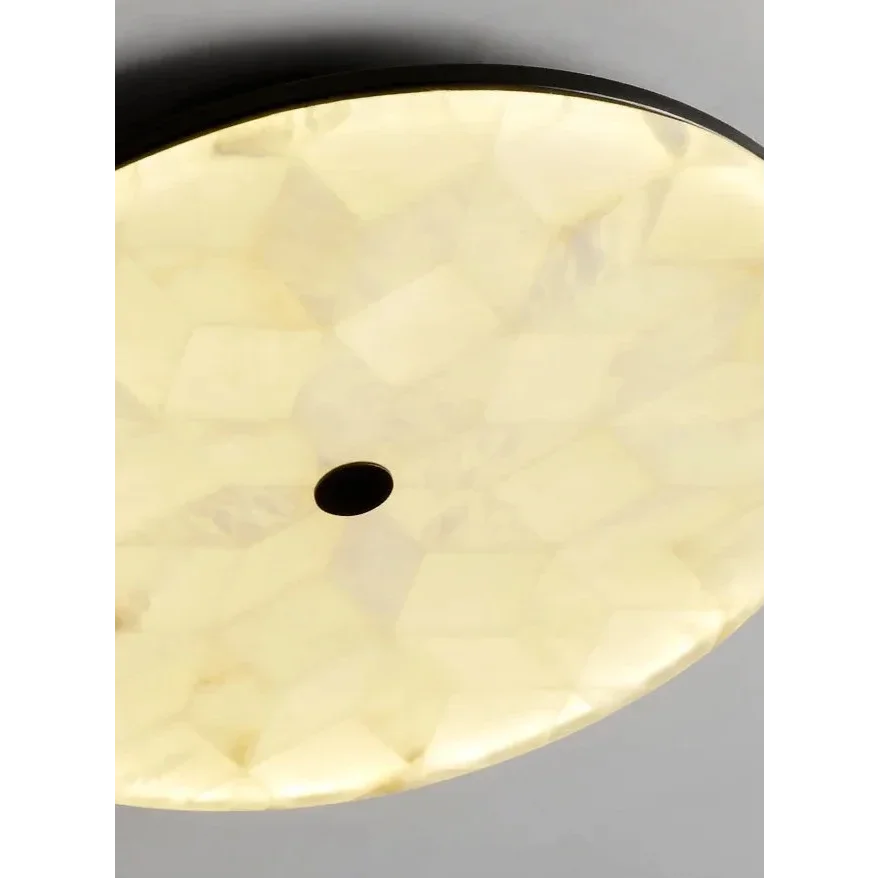Luminous Marble Ceiling Light for Contemporary Living Room Bedroom