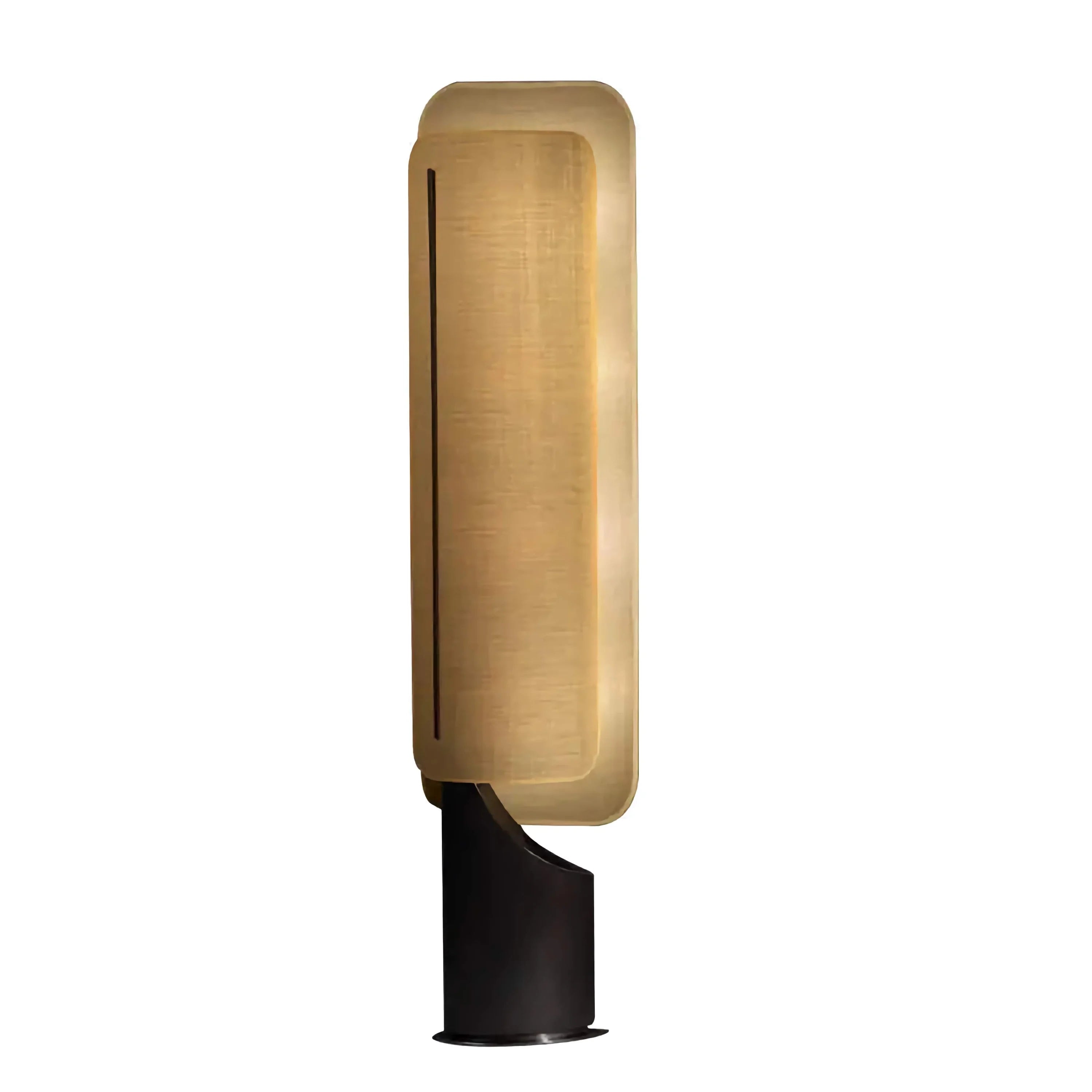 Unique Floor Lamps for Bedroom Living Room | Artisan | Linen and Resin Finish