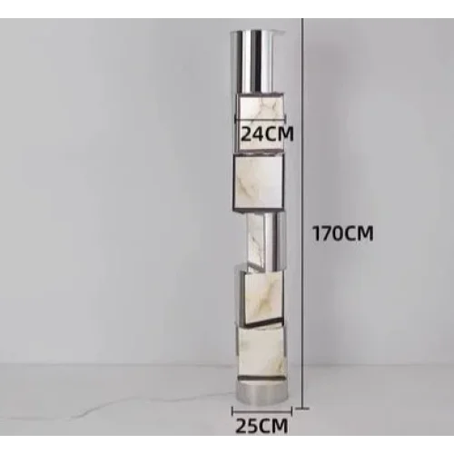 Mordern Luxury Marble Effect Led Floor Lamp for Living Room