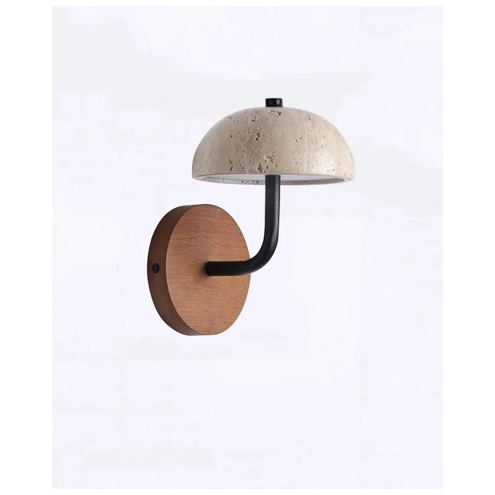 Marble Wall Lamp Natural Material Wabi-sabi Light Fixtures for Bedside Living Room Corridor Casalolalights Luxury Lamps