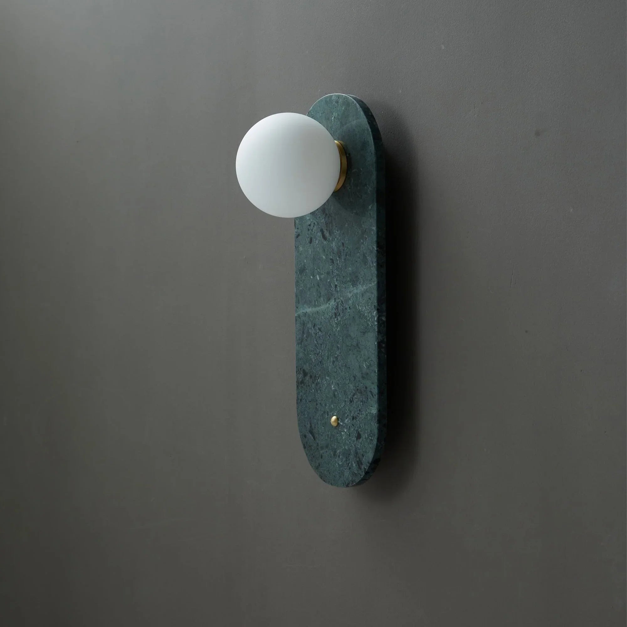 Marble Wall Sconce 32cm | Natural Stone Up-down Light Green or White Bedroom Hallway & Staircase Casalolalights Luxury