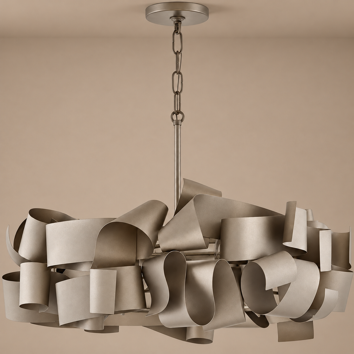 Modern Ceiling Lights - Metal Ribbons Casalola Luxury Lamps for Interior Designers