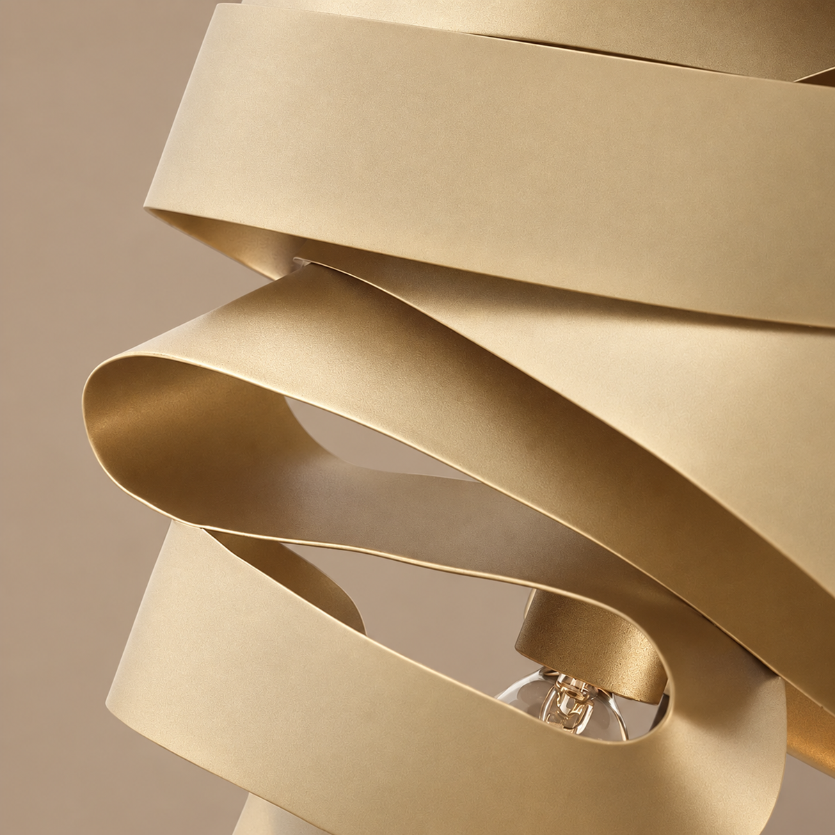 Modern Ceiling Lights - Metal Ribbons Casalola Luxury Lamps for Interior Designers