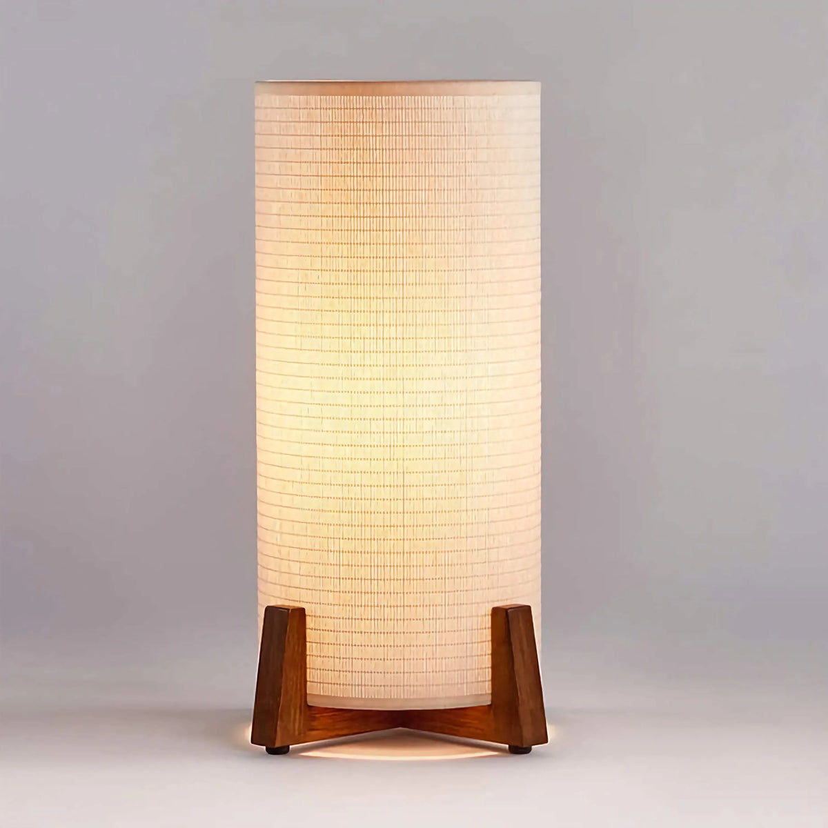 Wood Table Lamp | Bamboo & Walnut Japandi with Fabric Shade or Floor Living Room Bedroom Casalolalights Luxury Lamps