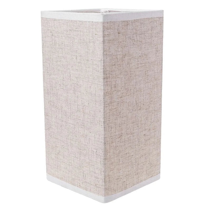 Minimalist Table Lamp Japandi Decor Usb Mobile Phone Charging Desk with Fabric Shade