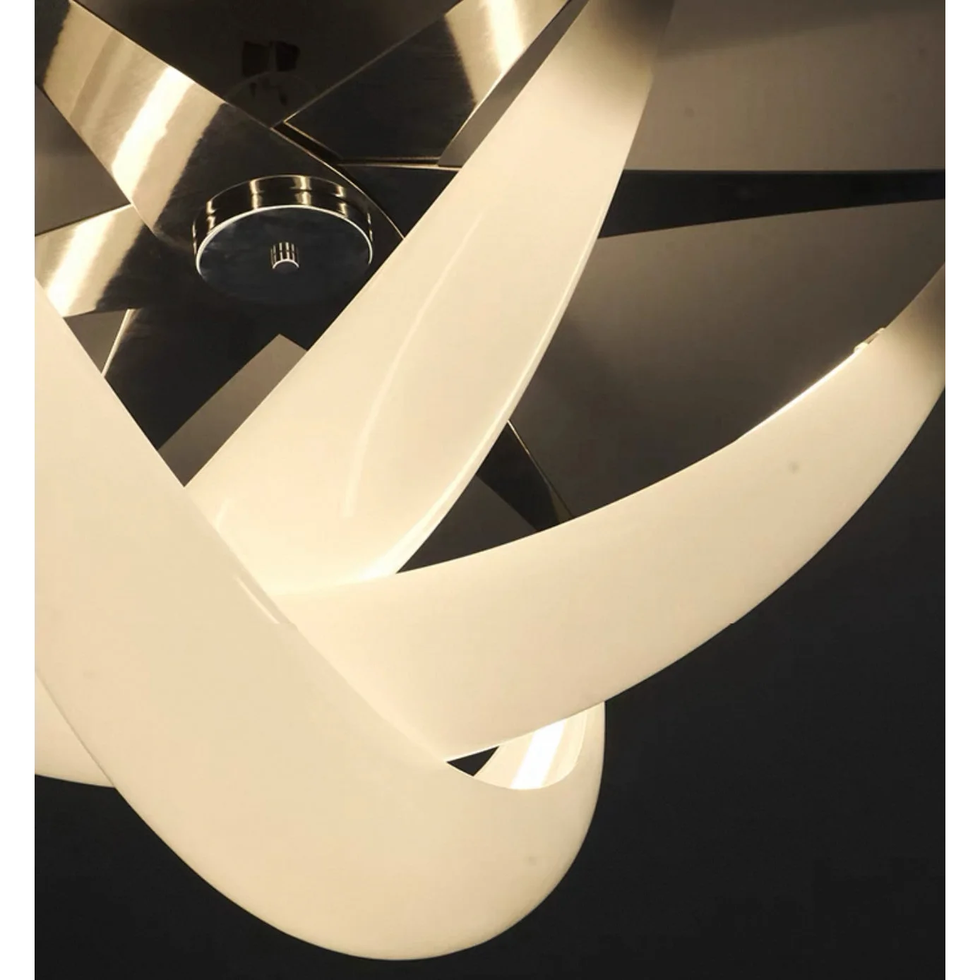 Minimalist Crescent Ceiling Light | Flush Mount Modern Atmosphere Lamp