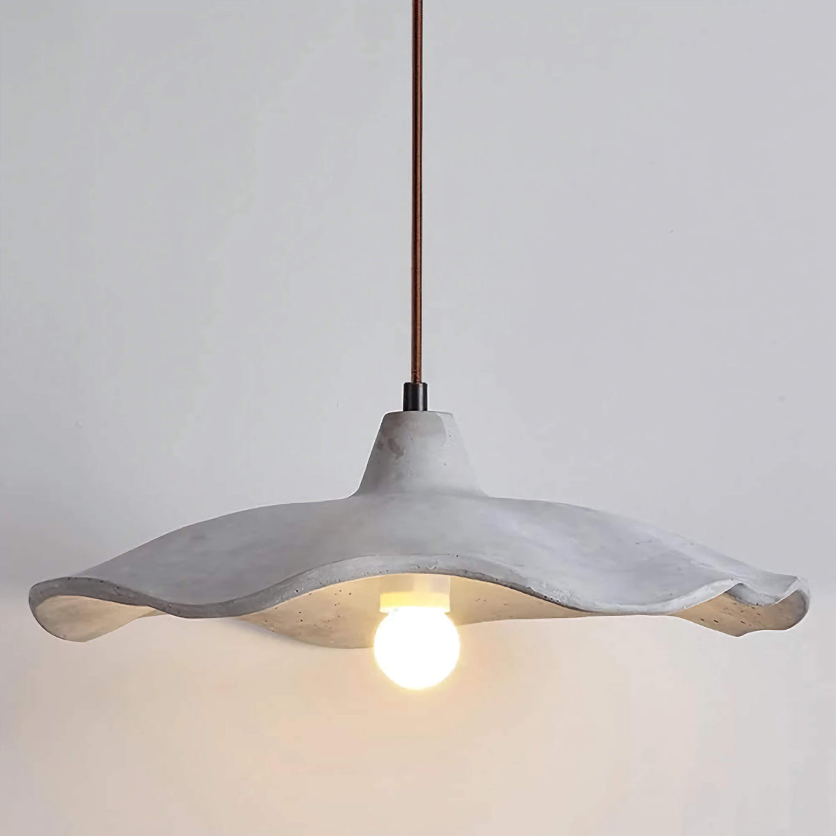 Minimalist Resin Pendant Light 25cm | Organic Textured Hanging Lamp Dining Room Kitchen & Living Casalolalights Luxury