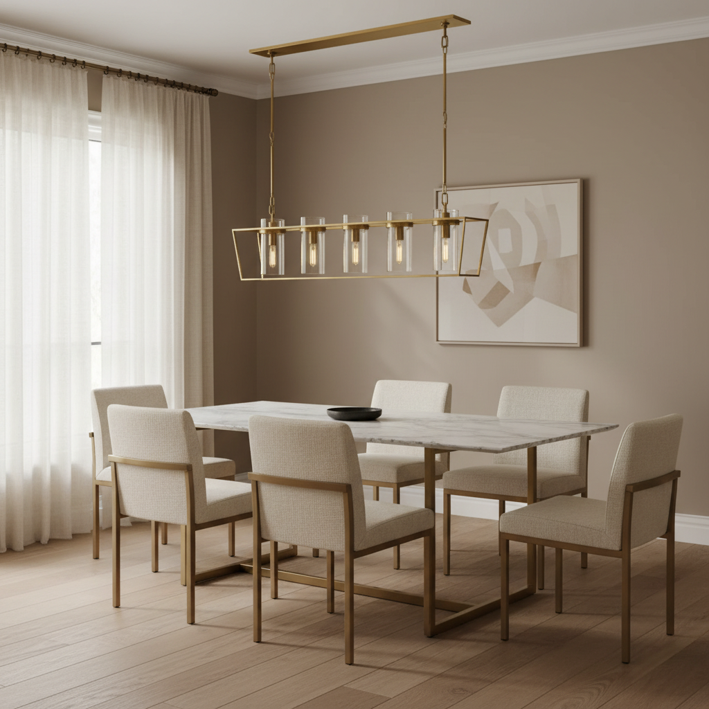 MODERN 5-LIGHT KITCHEN ISLAND PENDANT | DESIGN CL85075L