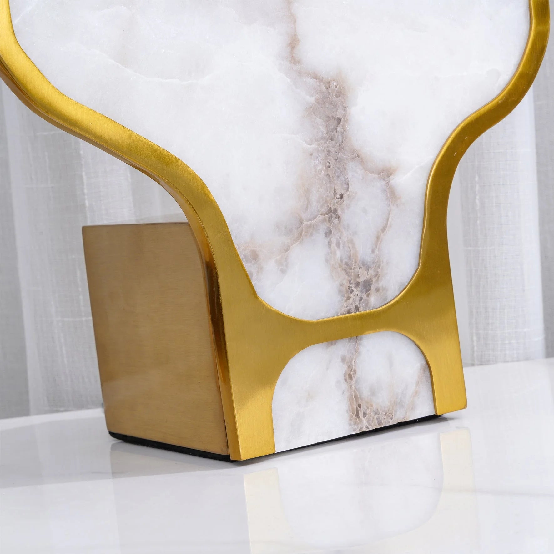 Modern Alabaster Table Lamp for Bedroom or Living Room | Casalola Lights