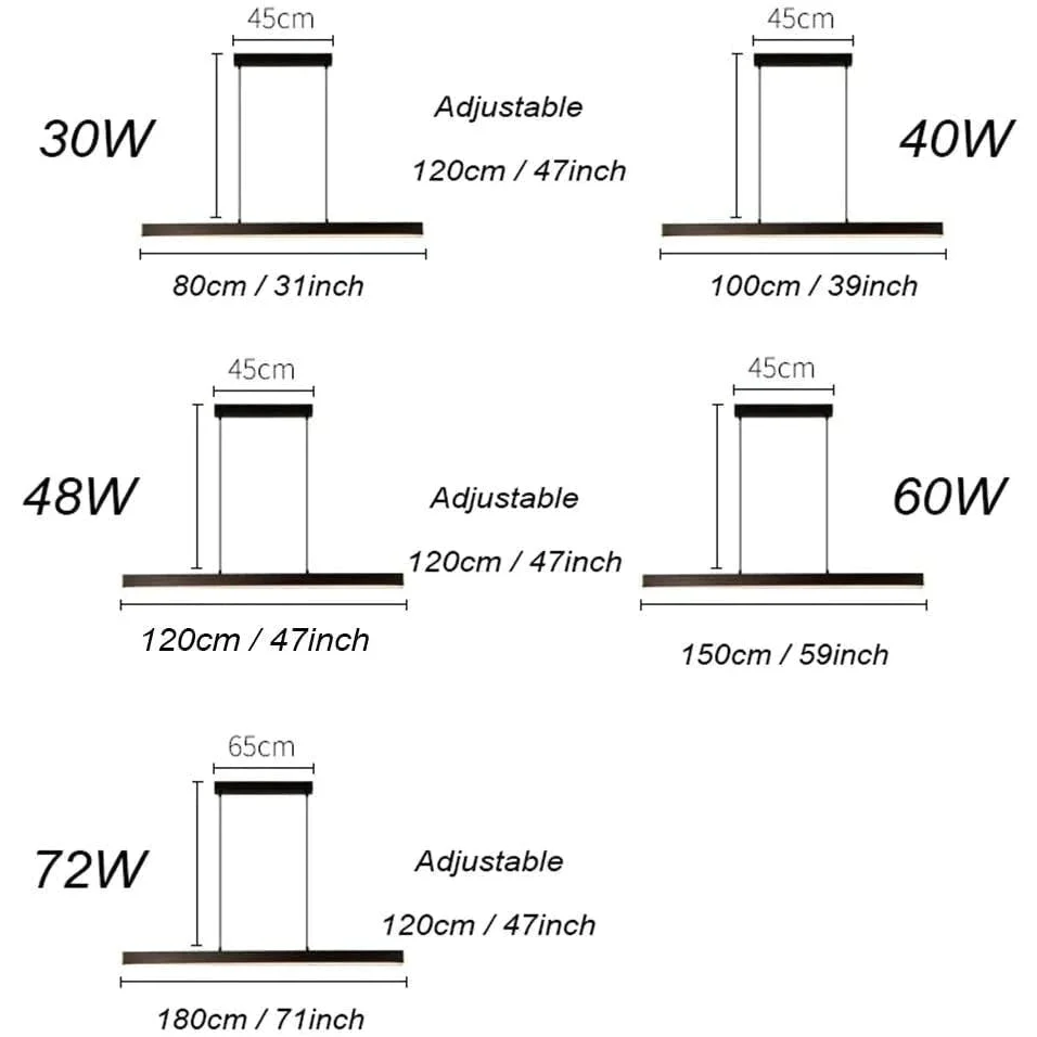 Modern Bar Kitchen Pendant Lighting | Chandeliers for Office Dining Room | Casalola