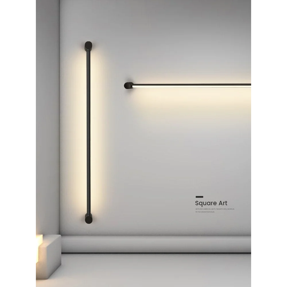 Black Linear Track Lighting | Wall Sconces | Modern Bar Lamp
